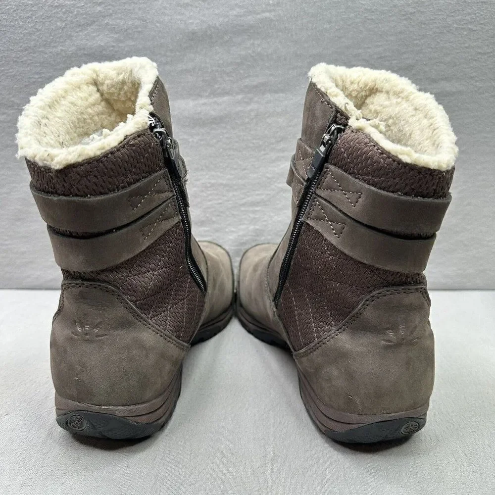 Oboz Madison Womens Size 7 Winter Boots Brown‎ Leather Insulated Waterproof Snow